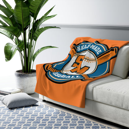 Self Made Sherpa Fleece Blanket