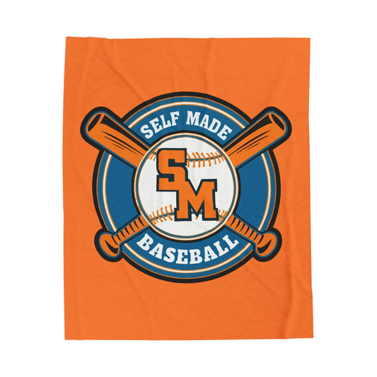 Self Made Velveteen Plush Blanket