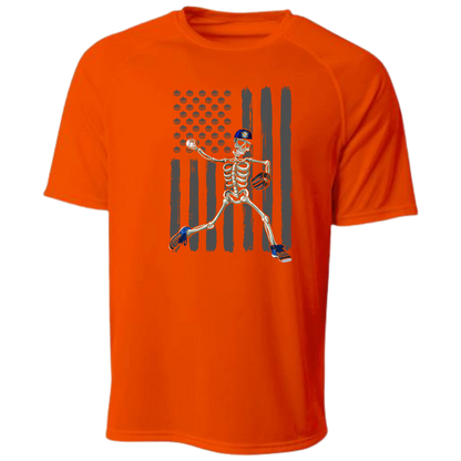 Halloween Flag Cotton Short Sleeve Tee