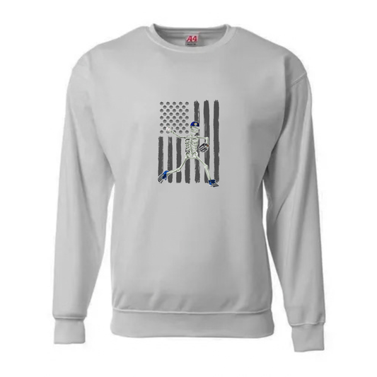 Halloween Flag Fleece Sweatshirt