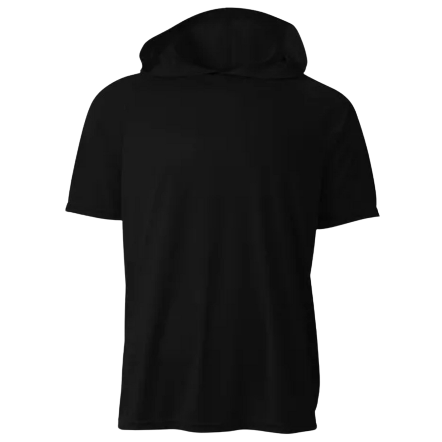 Design Your Own Self Made Polyester Short Sleeve Hooded Tee