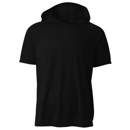 Design Your Own Self Made Polyester Short Sleeve Hooded Tee