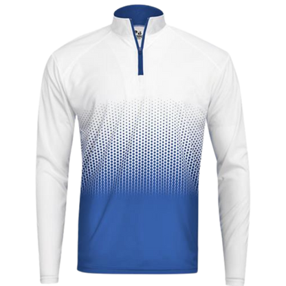 Design Your Own Volleyball Badger Hex 2.0 1/4 Zip