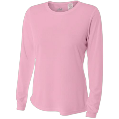 Design Your Own Volleyball Women's Polyester Long Sleeve Tee