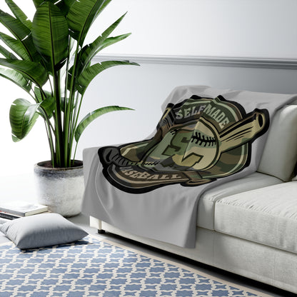 Self Made Sherpa Fleece Blanket