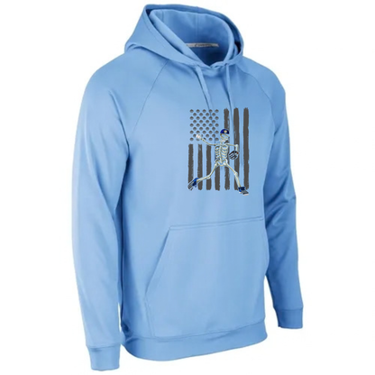 Halloween Flag Fleece Hoodie
