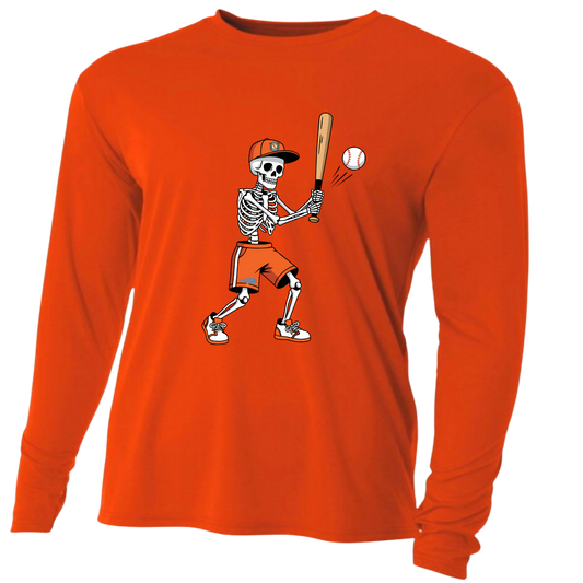 Halloween Polyester Long Sleeve Tee