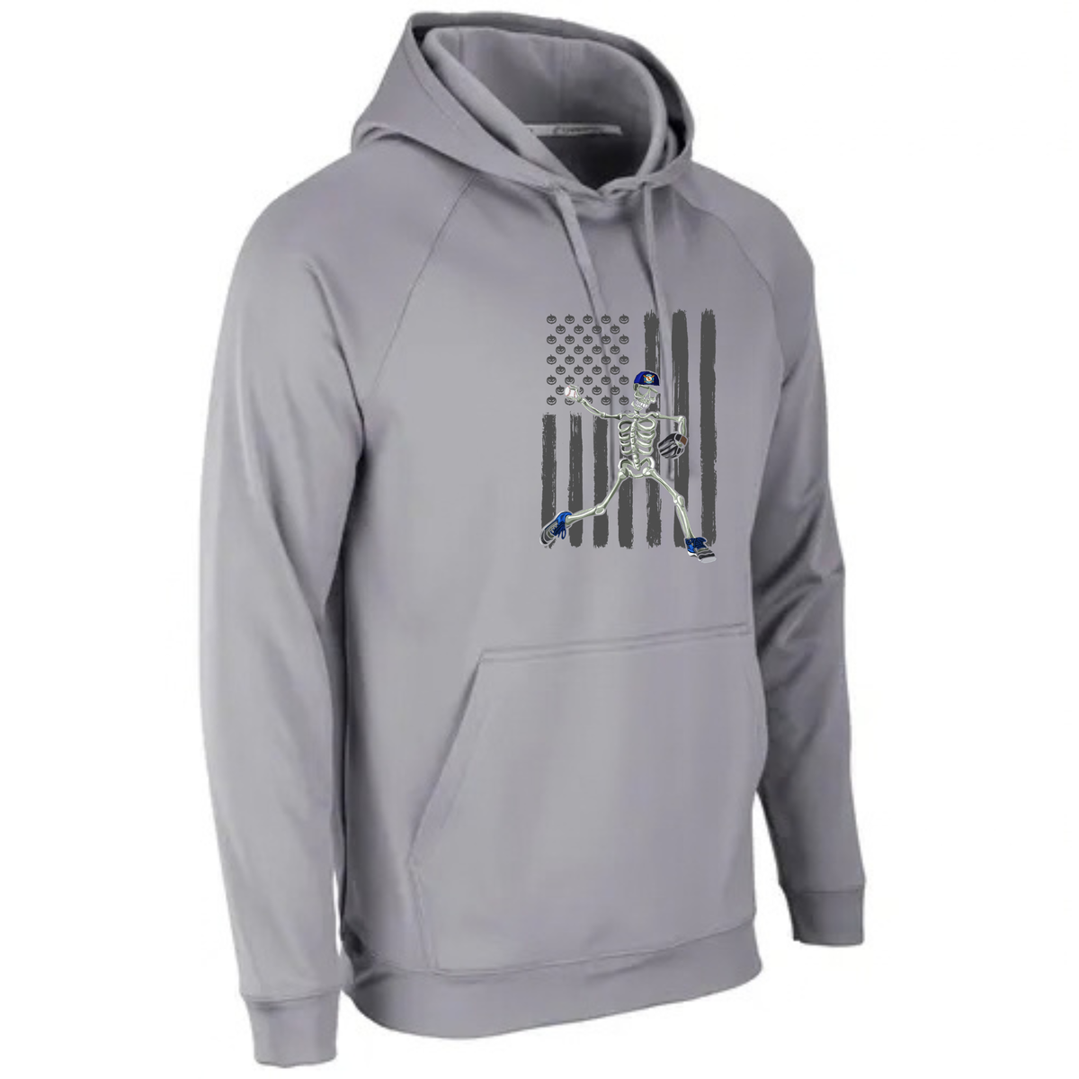 Halloween Flag Fleece Hoodie