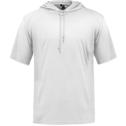 Polyester Hooded Short Sleeve