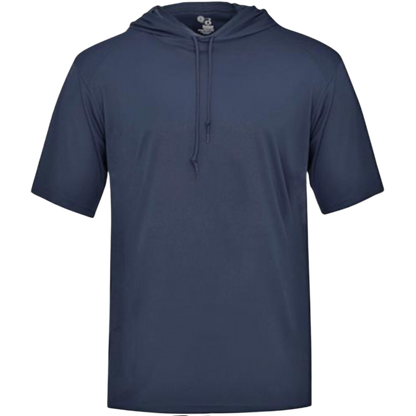 Polyester Hooded Short Sleeve