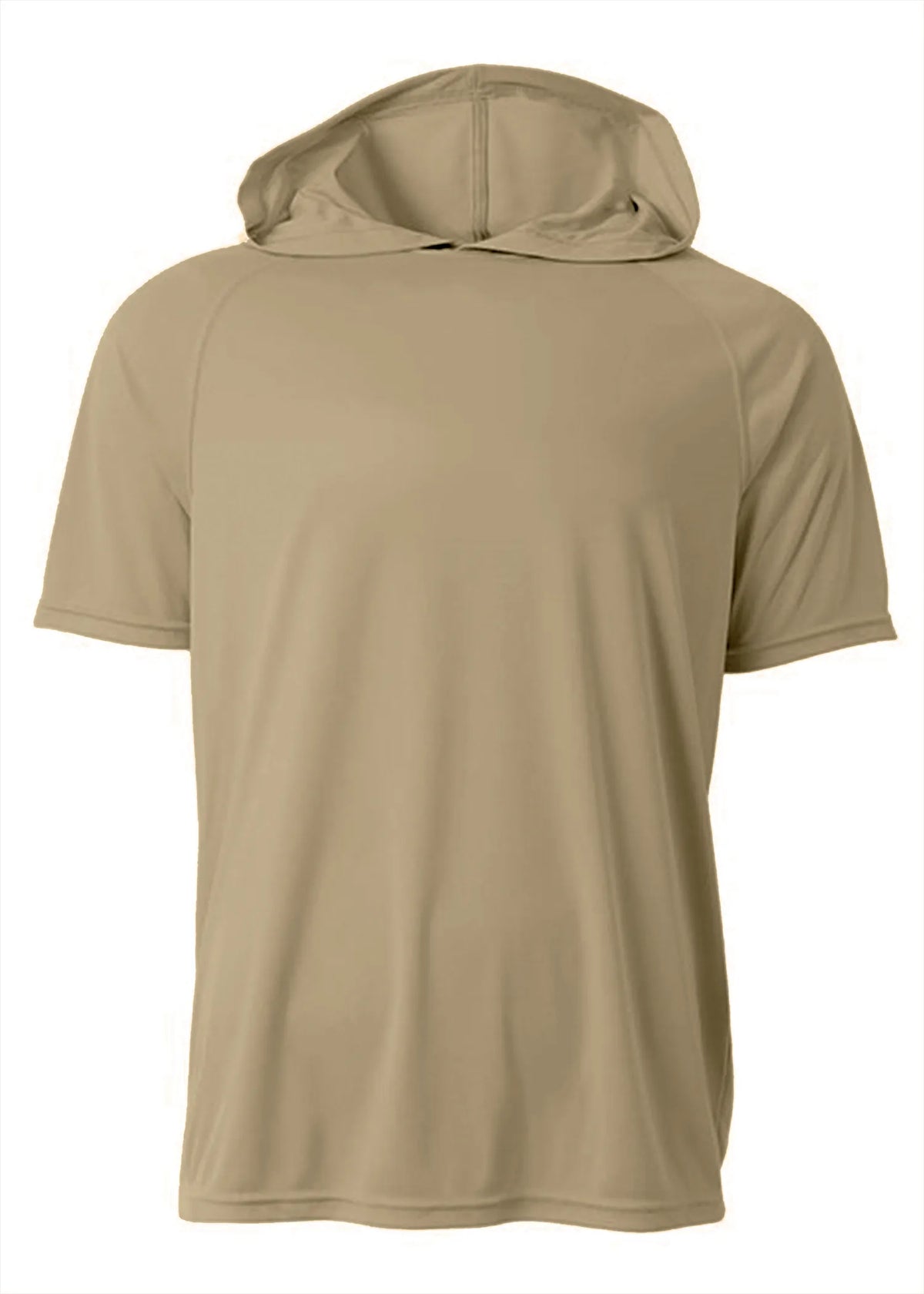 Design Your Own Self Made Polyester Short Sleeve Hooded Tee