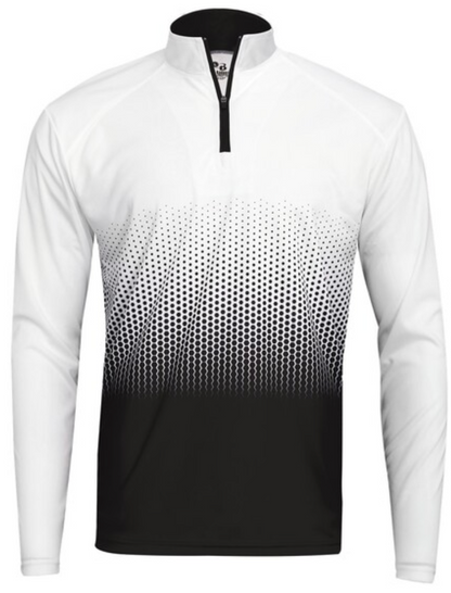 Design Your Own Volleyball Badger Hex 2.0 1/4 Zip