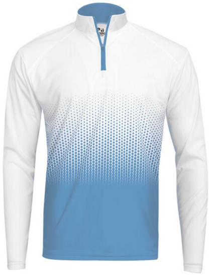 Design Your Own Volleyball Badger Hex 2.0 1/4 Zip