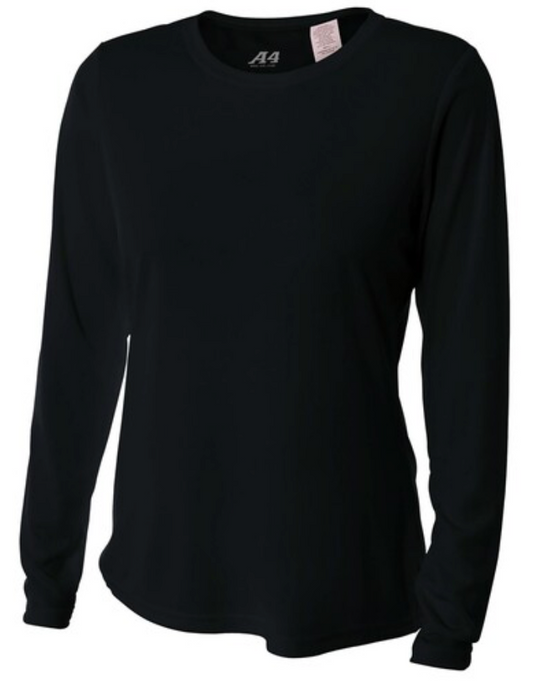 Design Your Own Self Made Women's Polyester Long Sleeve Tee