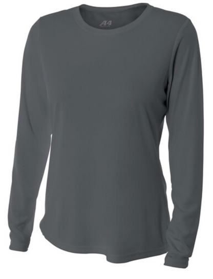 Design Your Own Volleyball Women's Polyester Long Sleeve Tee