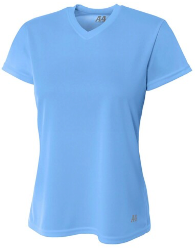 Design Your Own Volleyball Women's V-neck Polyester Short Sleeve Tee