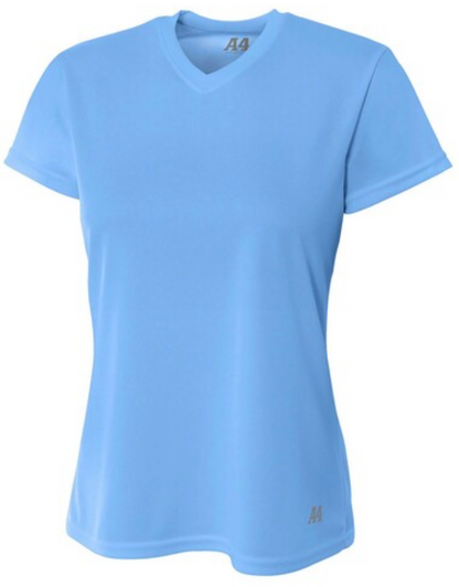 Design Your Own Volleyball Women's V-neck Polyester Short Sleeve Tee