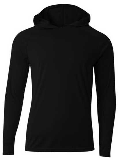 Design Your Own Volleyball Polyester Long Sleeve Hooded Tee