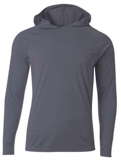 Design Your Own Volleyball Polyester Long Sleeve Hooded Tee