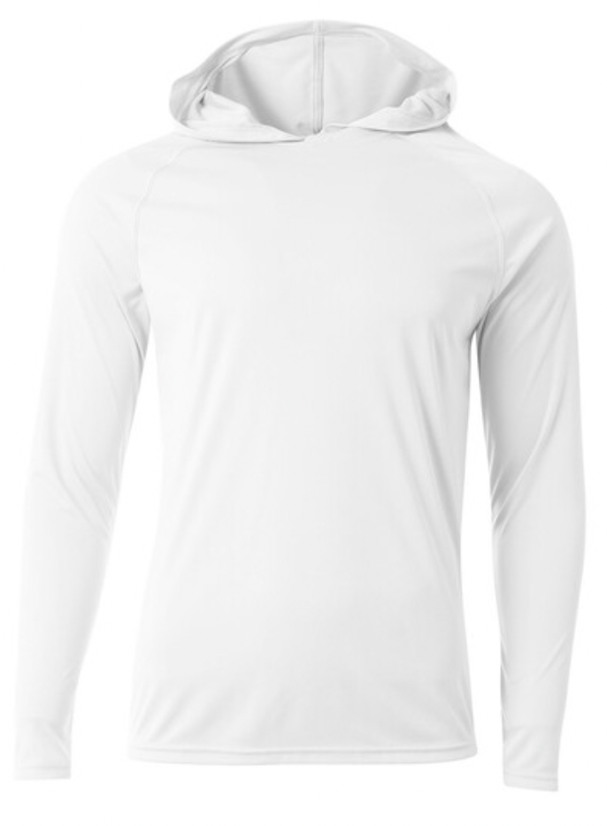 Design Your Own Volleyball Polyester Long Sleeve Hooded Tee