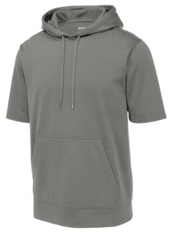 Design Your Own Volleyball Sport-Wick Fleece Short Sleeve Hooded Tee