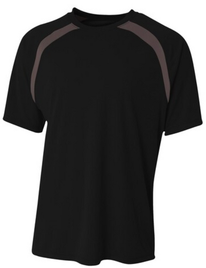 Design Your Own Self Made Spartan Short Sleeve Color Block Crew