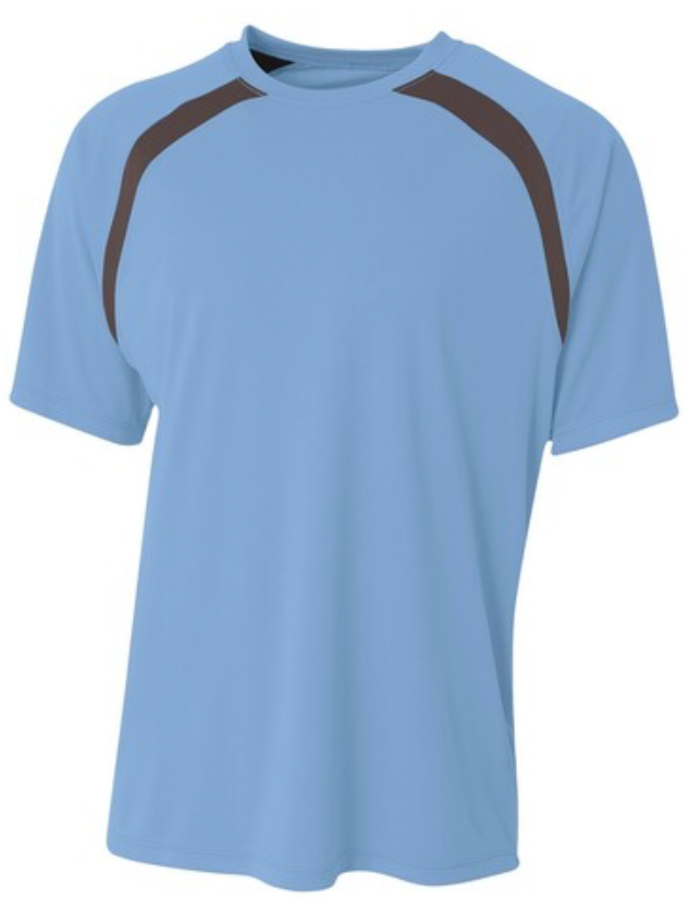 Design Your Own Self Made Spartan Short Sleeve Color Block Crew