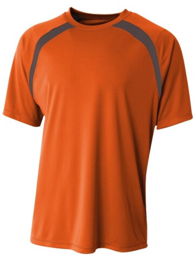 Design Your Own Self Made Spartan Short Sleeve Color Block Crew