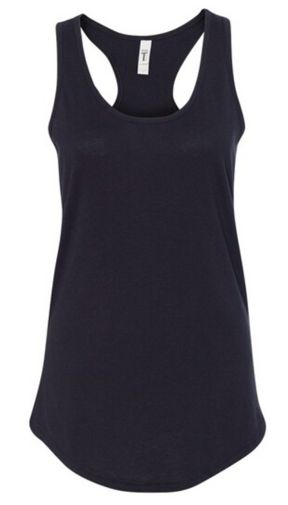 Design Your Own Volleyball Women's Next Level Apparel Athletic Racerback Tank