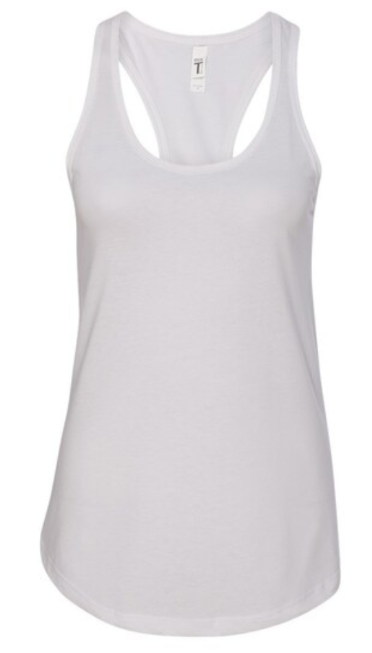 Design Your Own Volleyball Women's Next Level Apparel Athletic Racerback Tank