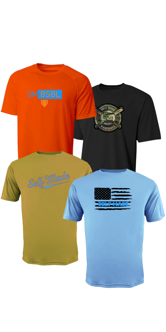 Design Your Own Self Made Polyester Short Sleeve Tee