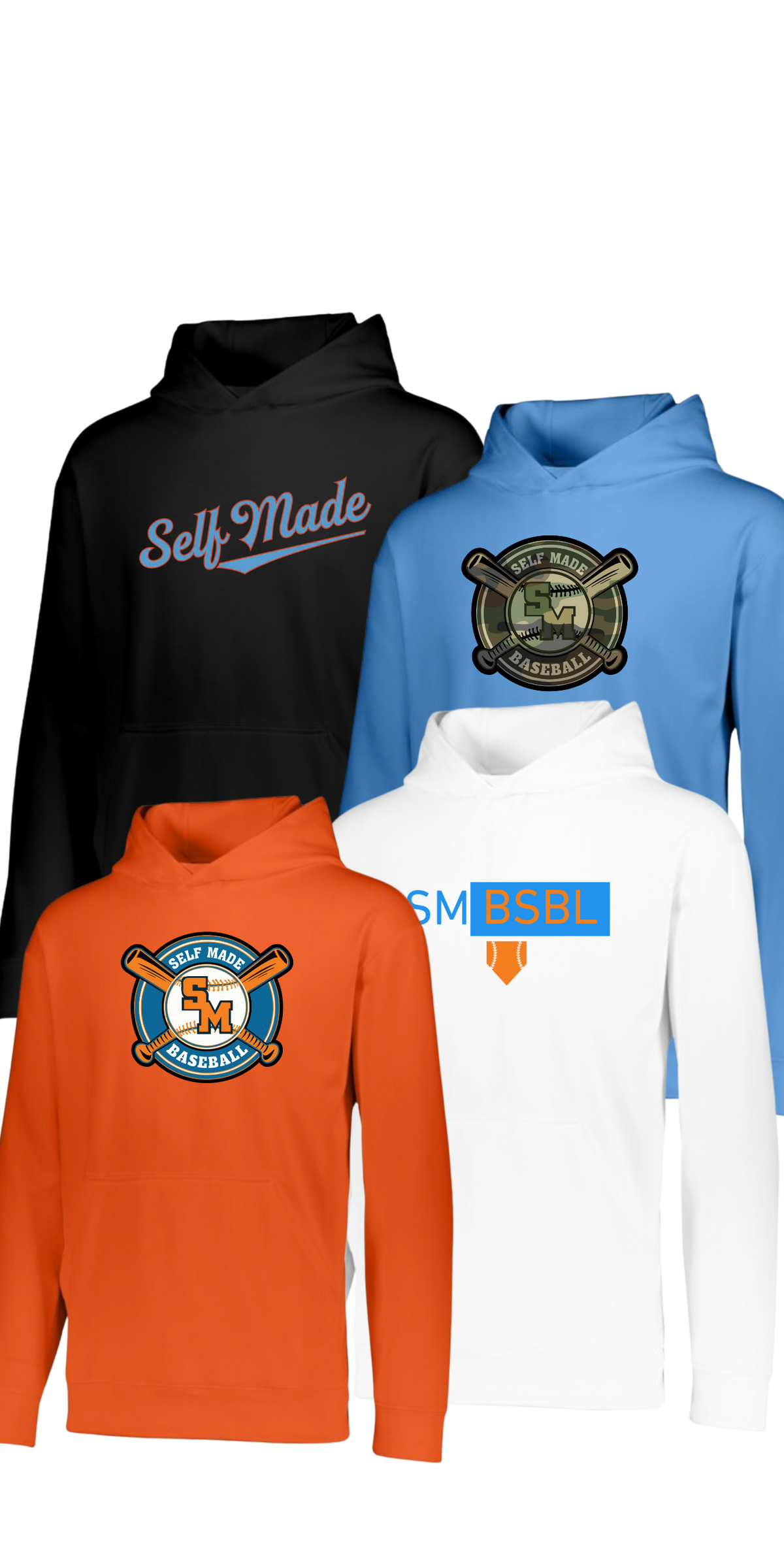 Design Your Own Self Made Wicking Fleece Hoodie