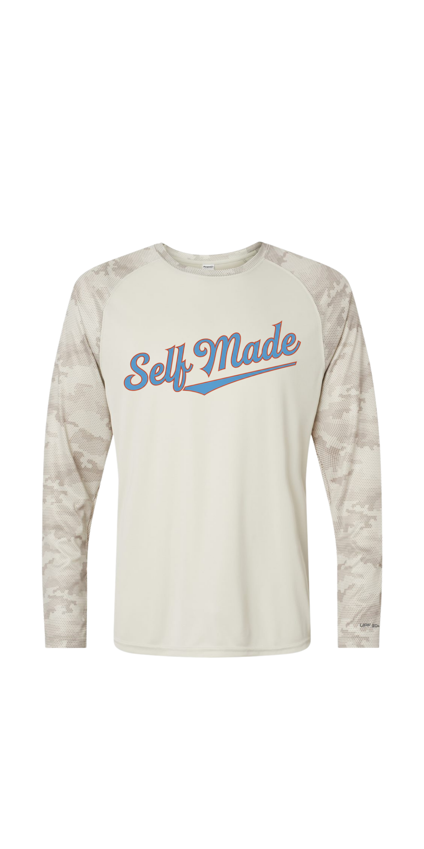 Design Your Own Self Made Camo Colorblocked Long Sleeve T-Shirt