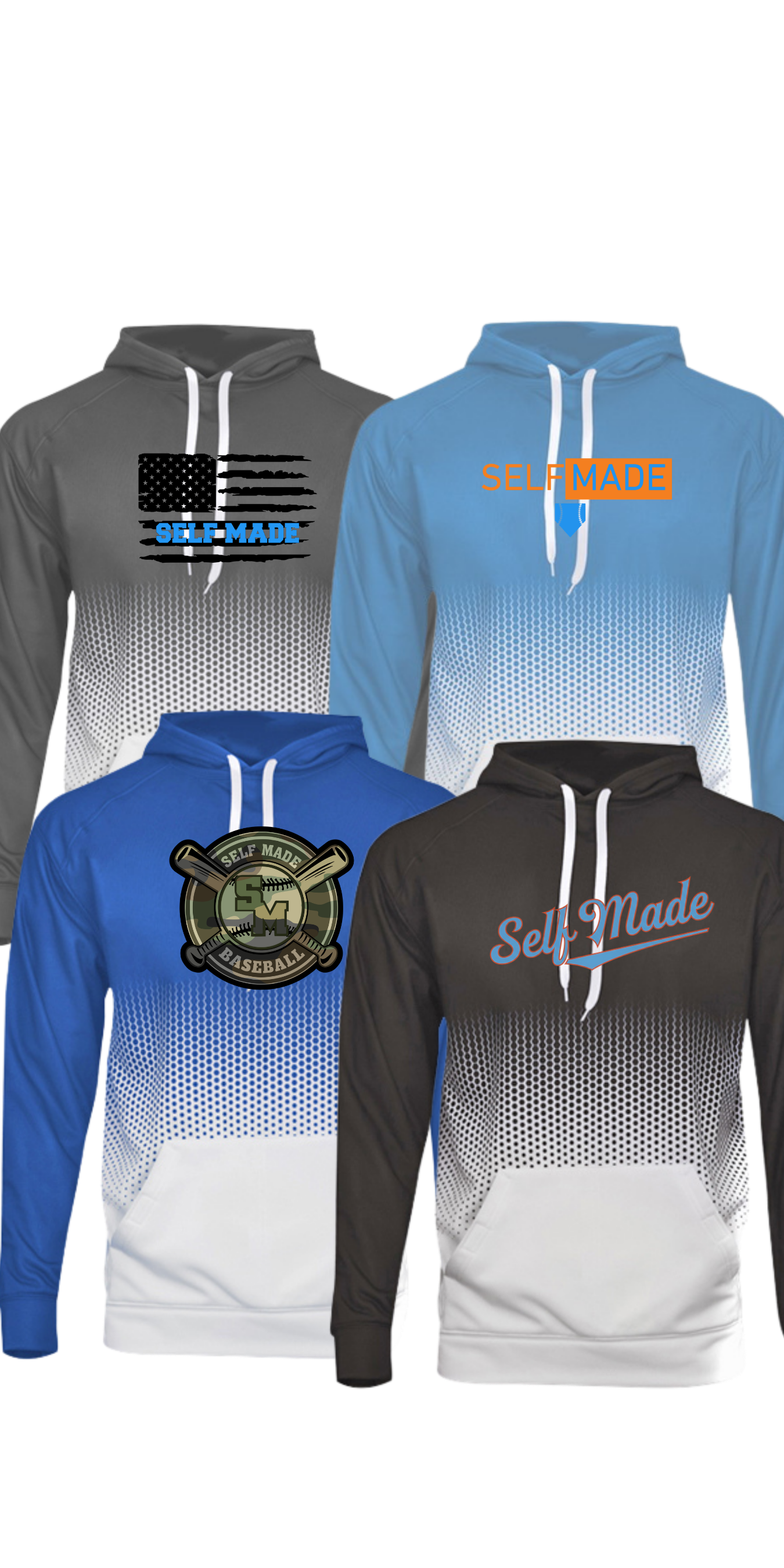 Design Your Own Self Made Badger Hex 2.0 Hoodie