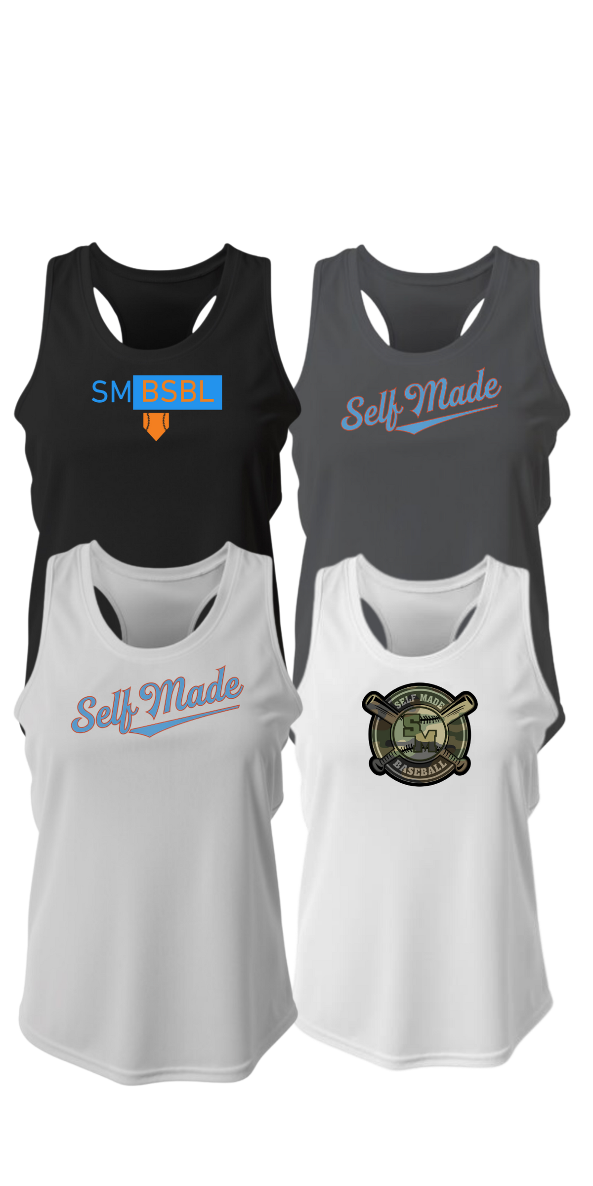 Design Your Own Self Made Women's A4 Athletic Racerback Tank