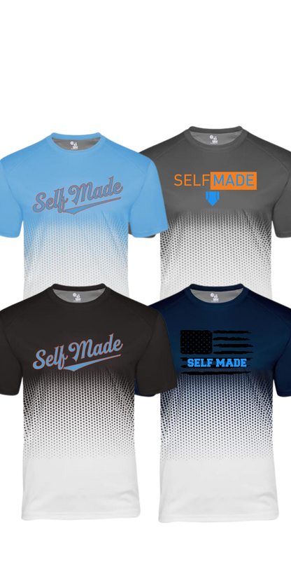 Design Your Own Self Made Badger Hex 2.0 Short Sleeve Tee