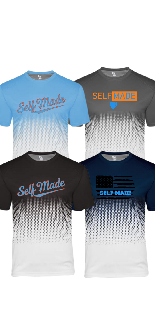 Design Your Own Self Made Badger Hex 2.0 Short Sleeve Tee