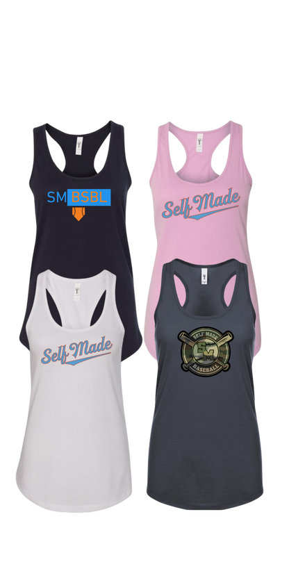 Design Your Own Self Made Women's Next Level Apparel Athletic Racerback Tank